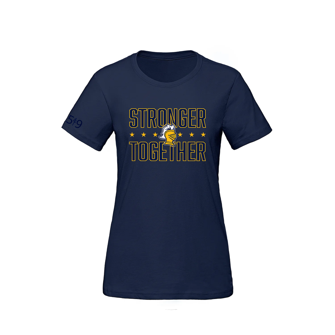 COLLEGE AVE STRONGER TOGETHER TEE (WOMENS)