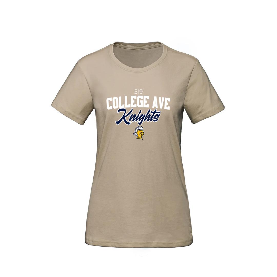 COLLEGE AVE KNIGHTS TEE (WOMENS)