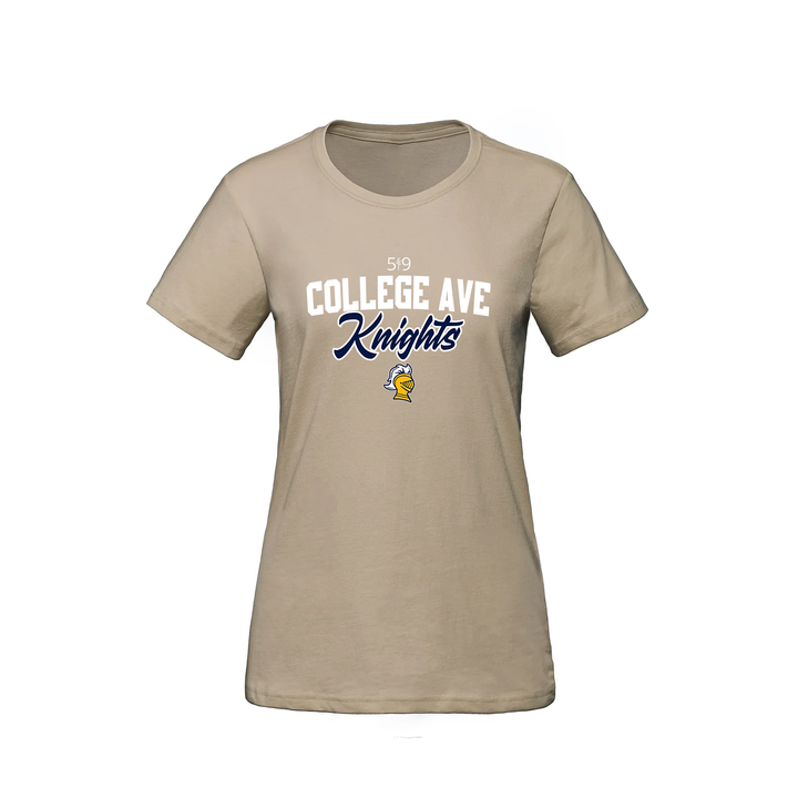 COLLEGE AVE KNIGHTS TEE (WOMENS)