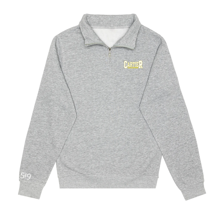 CARTIER EMBROIDERED 1/4 ZIP (UNISEX)