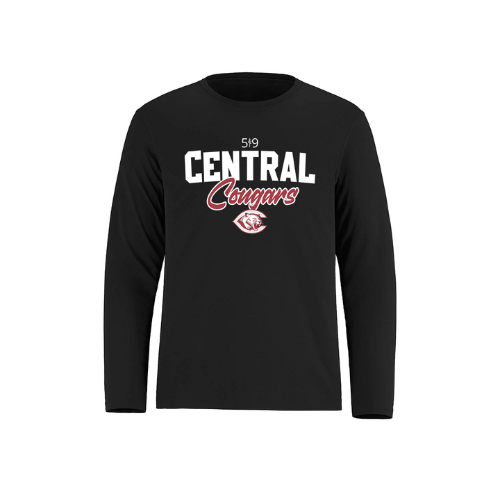 CENTRAL COUGARS ATHLETIC LONG SLEEVE (UNISEX)