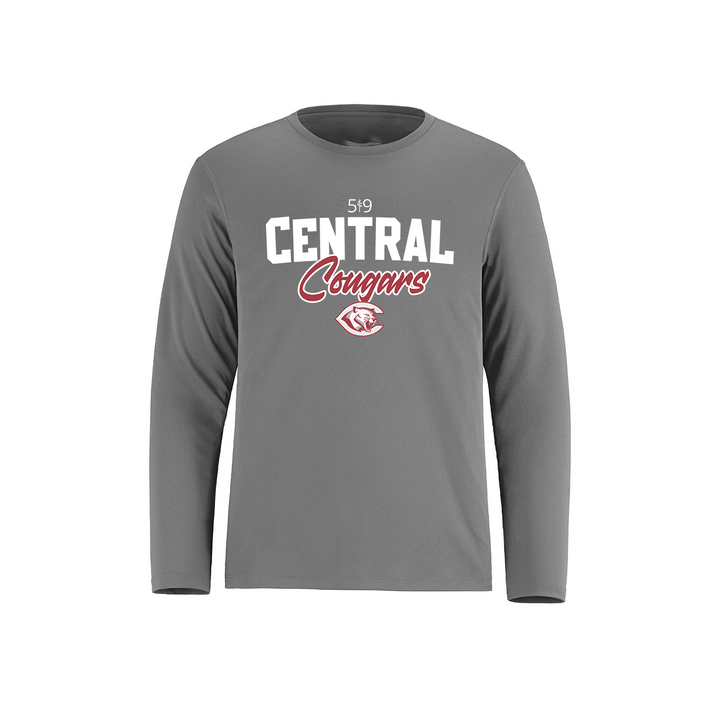 CENTRAL COUGARS ATHLETIC LONG SLEEVE (UNISEX)