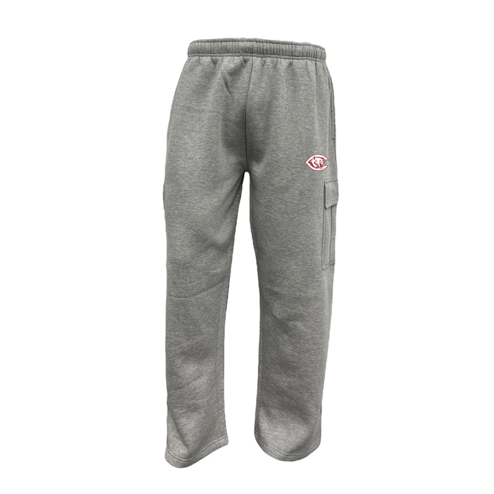 CENTRAL P.S. EMBROIDERED CARGO SWEATPANTS (UNISEX)