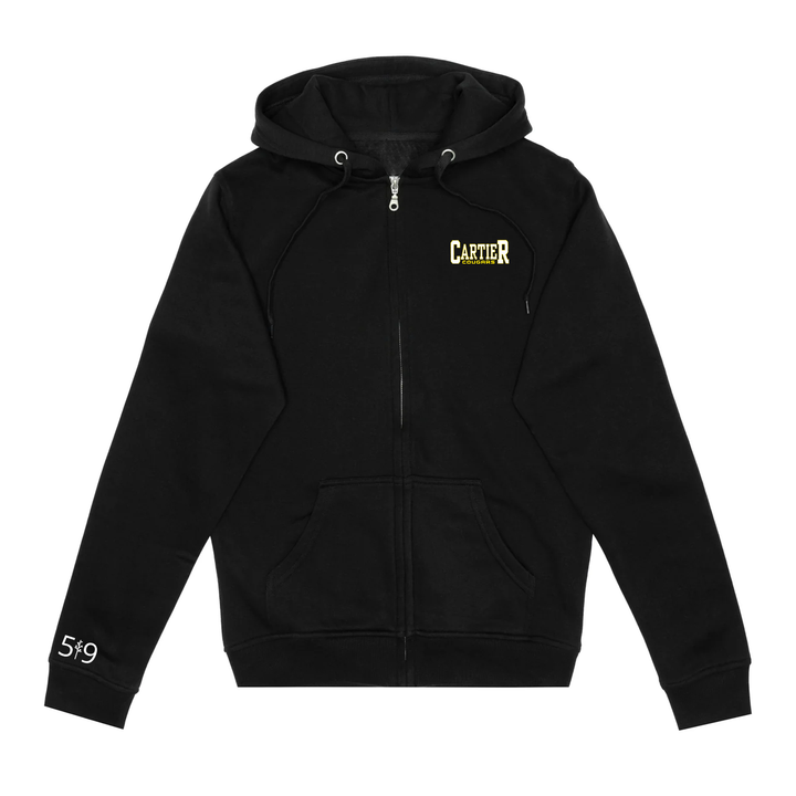 COUGARS EMBROIDERED ZIP-UP (UNISEX)