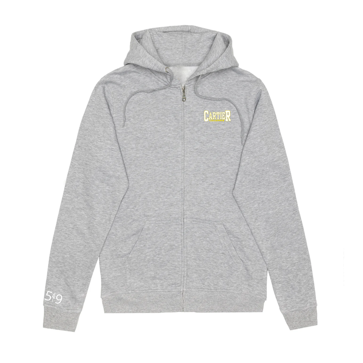 COUGARS EMBROIDERED ZIP-UP (UNISEX)