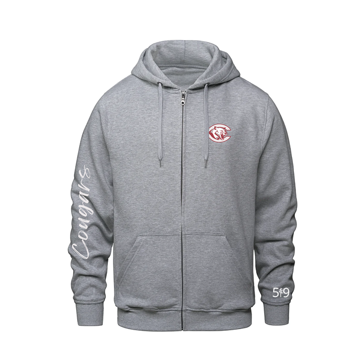 CENTRAL SIGNATURE SLEEVE ZIP-UP (UNISEX)