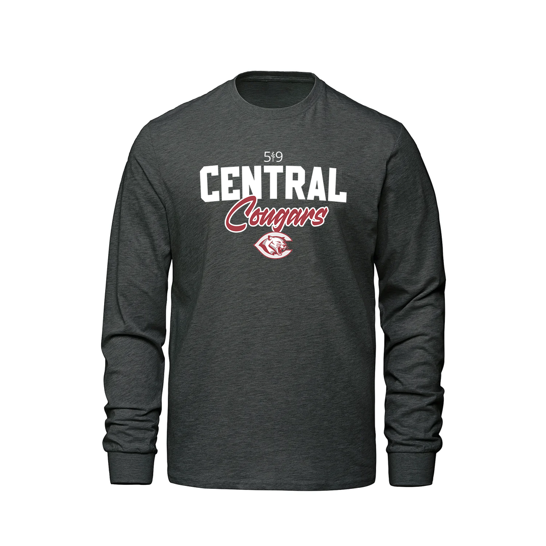 CENTRAL COUGARS LONG SLEEVE (YOUTH)