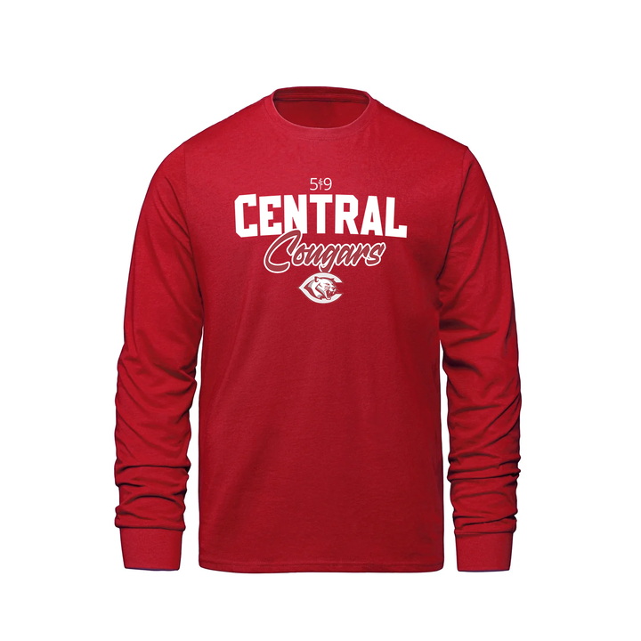 CENTRAL COUGARS LONG SLEEVE (YOUTH)