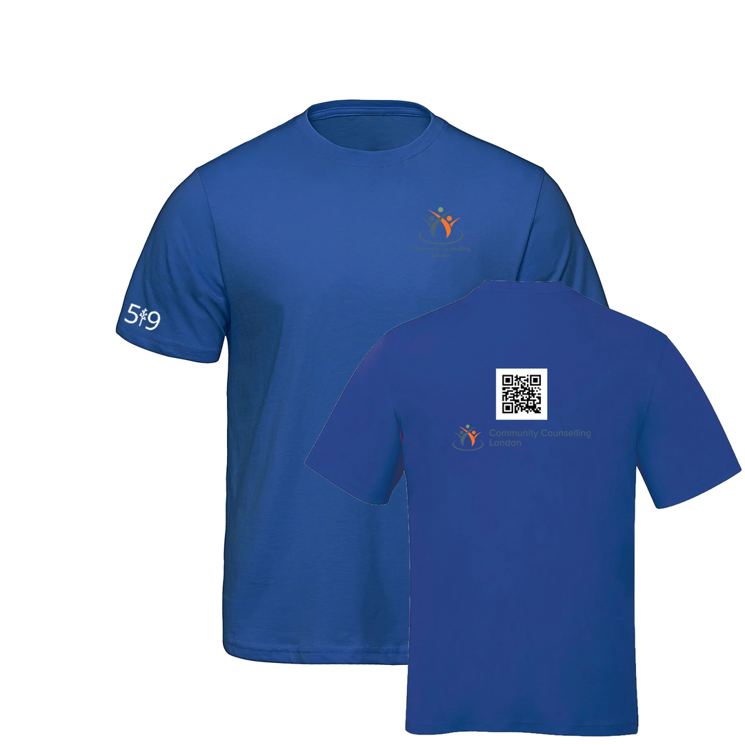 COMMUNITY COUNSELLING LONDON TEE (MENS)