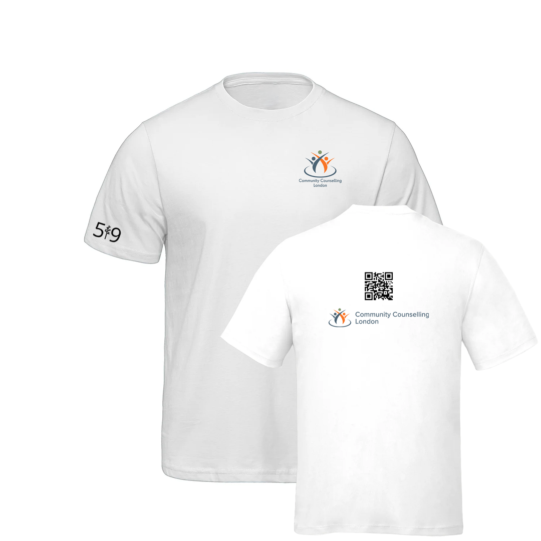 COMMUNITY COUNSELLING LONDON TEE (MENS)