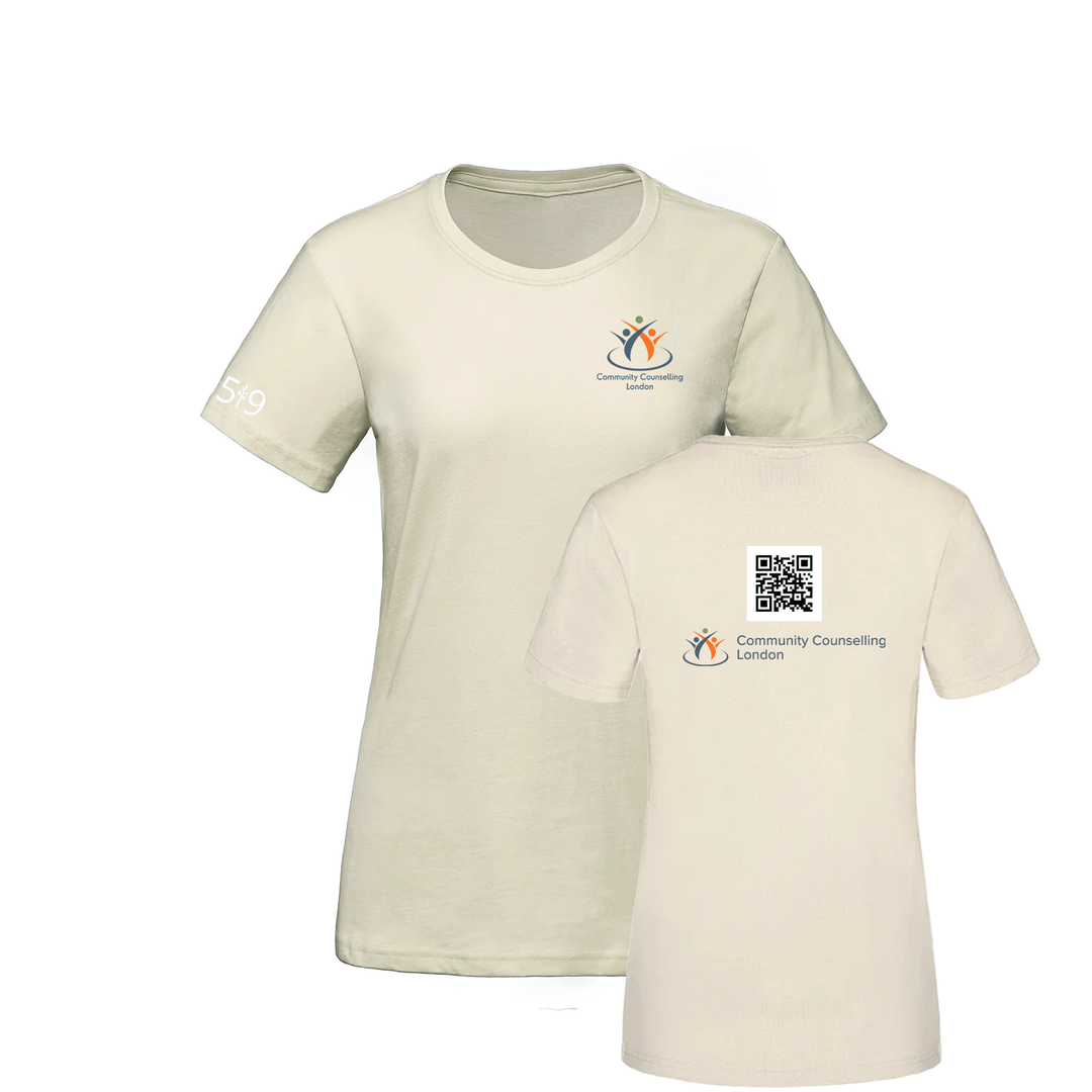 COMMUNITY COUNSELLING LONDON TEE (WOMENS)