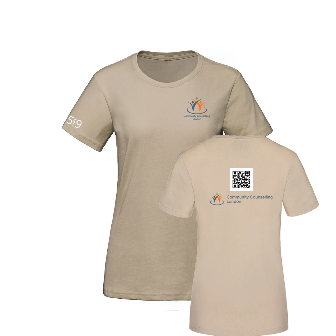 COMMUNITY COUNSELLING LONDON TEE (WOMENS)