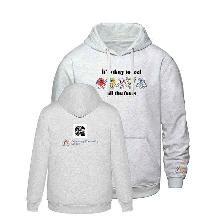 COMMUNITY COUNSELLING ALL THE FEELS HOODIE (UNISEX)