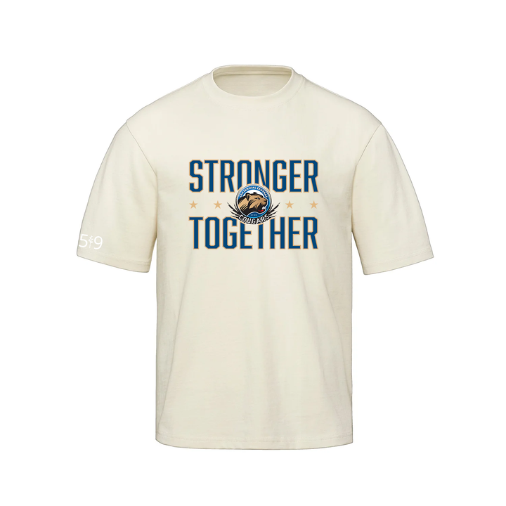 CENTENNIAL CENTRAL STRONGER TOGETHER OVERSIZED TEE (UNISEX)