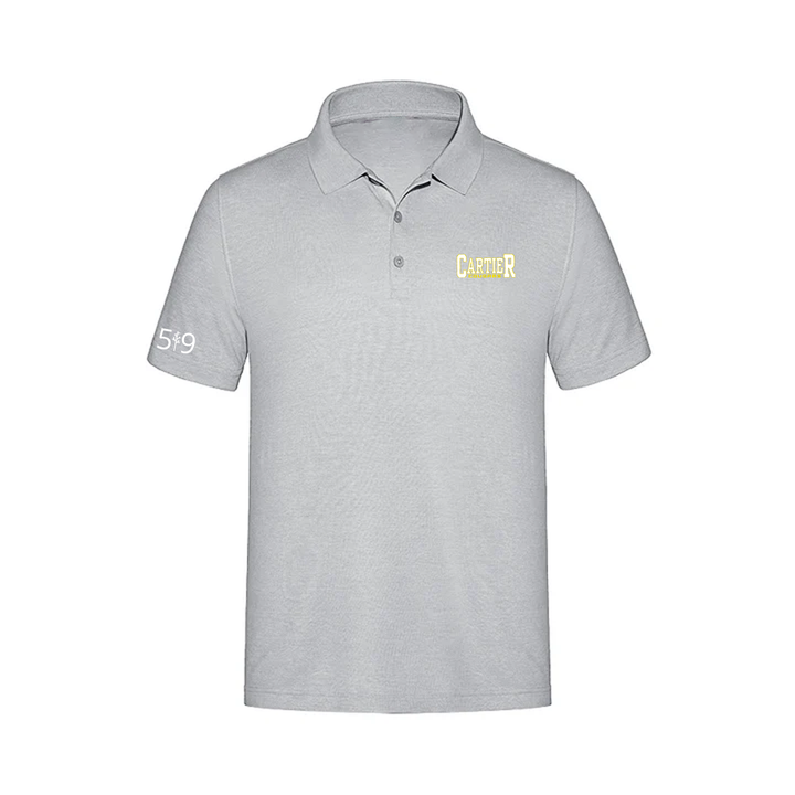 CARTIER EMBROIDERED PIQUE POLO (MENS)