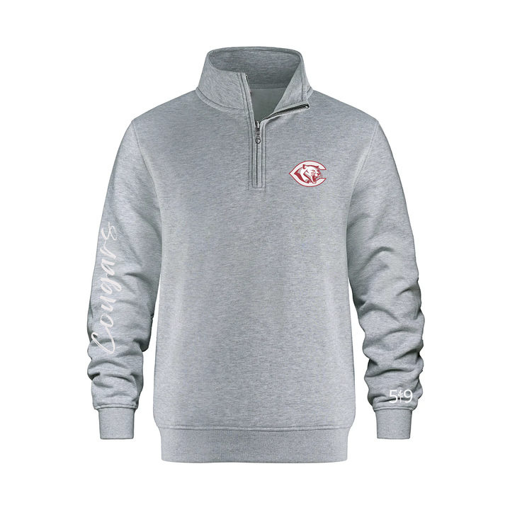 CENTRAL SIGNATURE SLEEVE 1/4 ZIP (UNISEX)
