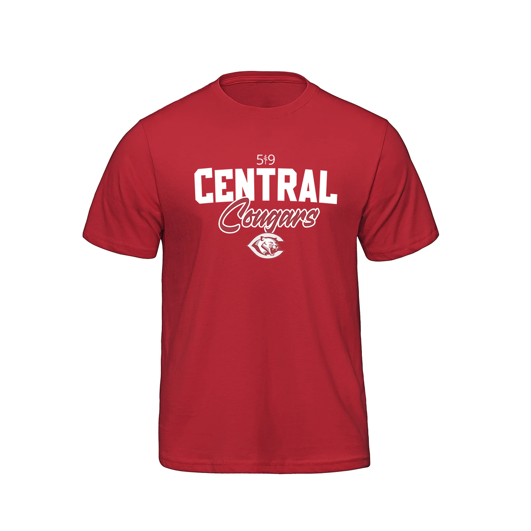 CENTRAL COUGARS TEE (YOUTH)