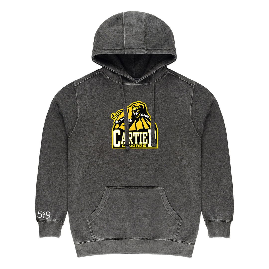 COUGARS VINTAGE HOODIE (UNISEX)