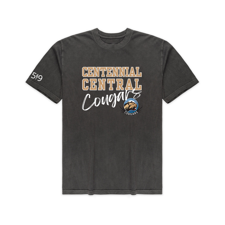 COUGARS SIGNATURE VINTAGE TEE (UNISEX)