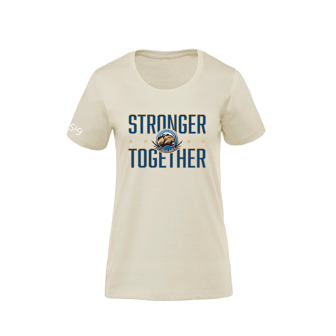 CENTENNIAL CENTRAL STRONGER TOGETHER PREMIUM TEE (WOMENS)