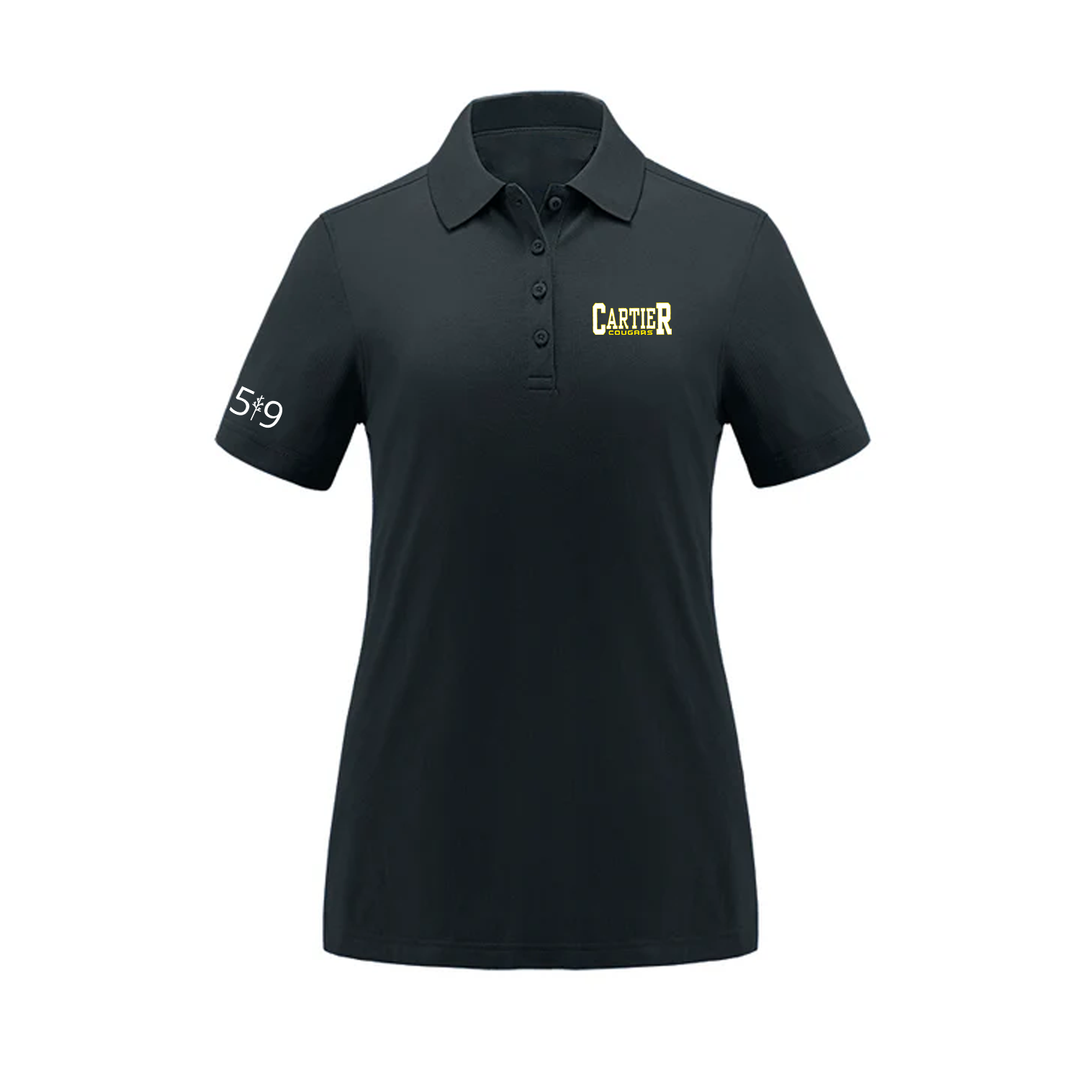 CARTIER EMBROIDERED PIQUE POLO (WOMENS)