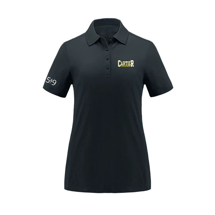 CARTIER EMBROIDERED PIQUE POLO (WOMENS)