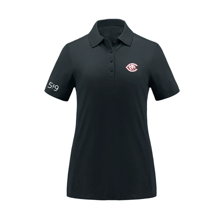 CENTRAL P.S. EMBROIDERED PIQUE POLO (WOMENS)