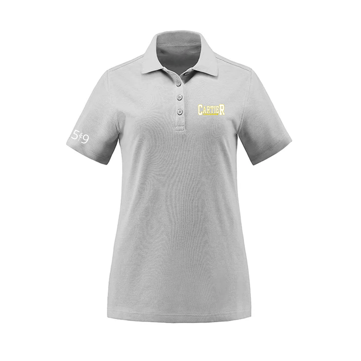 CARTIER EMBROIDERED PIQUE POLO (WOMENS)