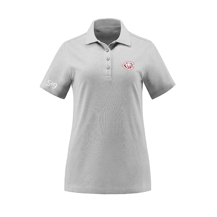 CENTRAL P.S. EMBROIDERED PIQUE POLO (WOMENS)