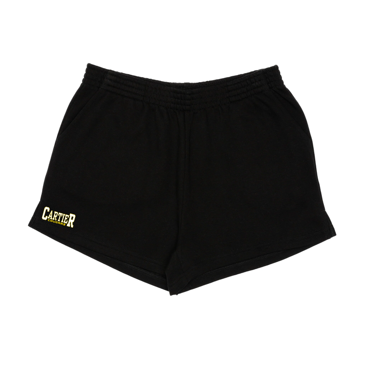 CARTIER EMBROIDERED SWEAT SHORTS (WOMENS)