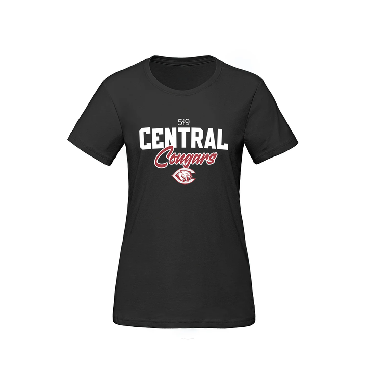 CENTRAL COUGARS TEE (WOMENS)