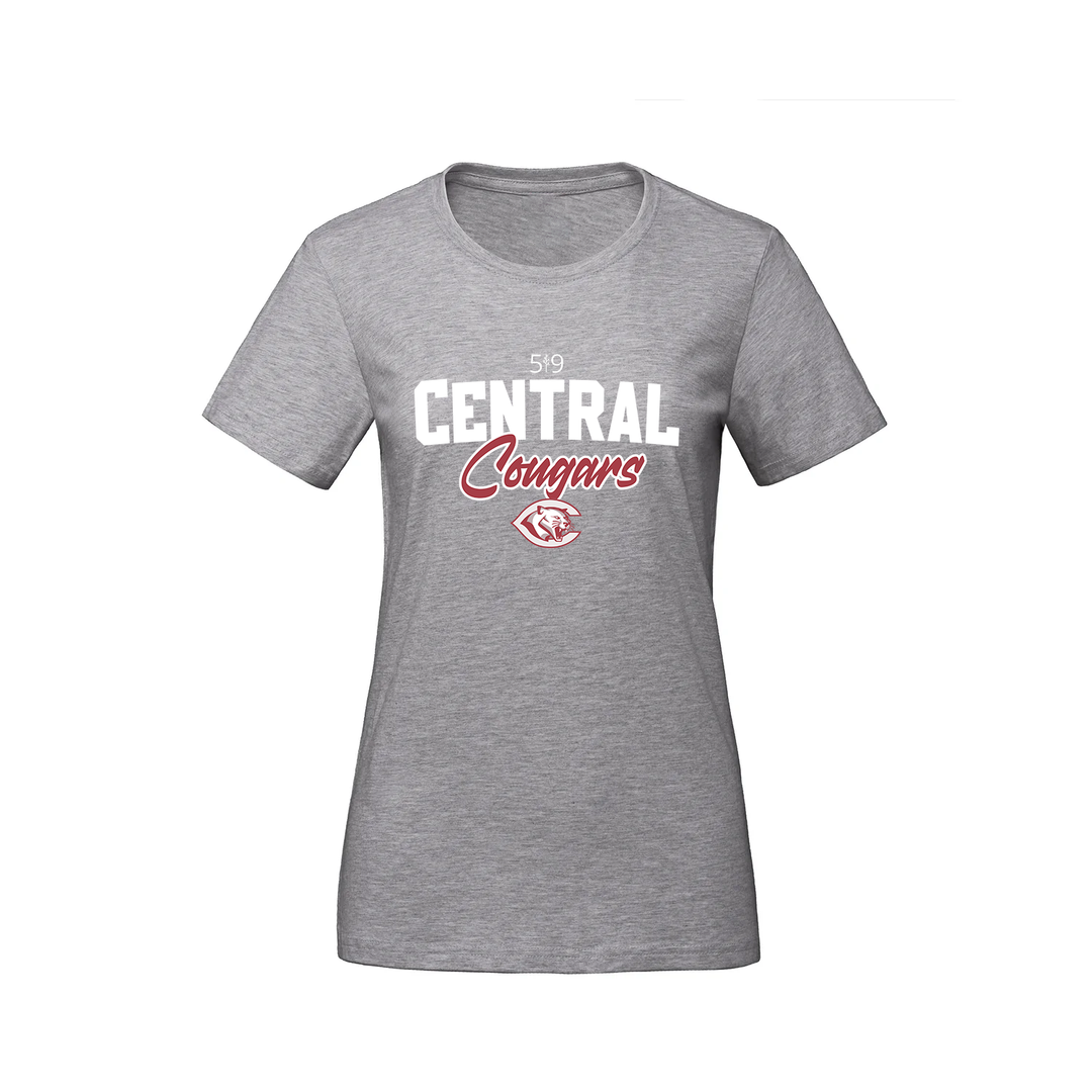 CENTRAL COUGARS TEE (WOMENS)