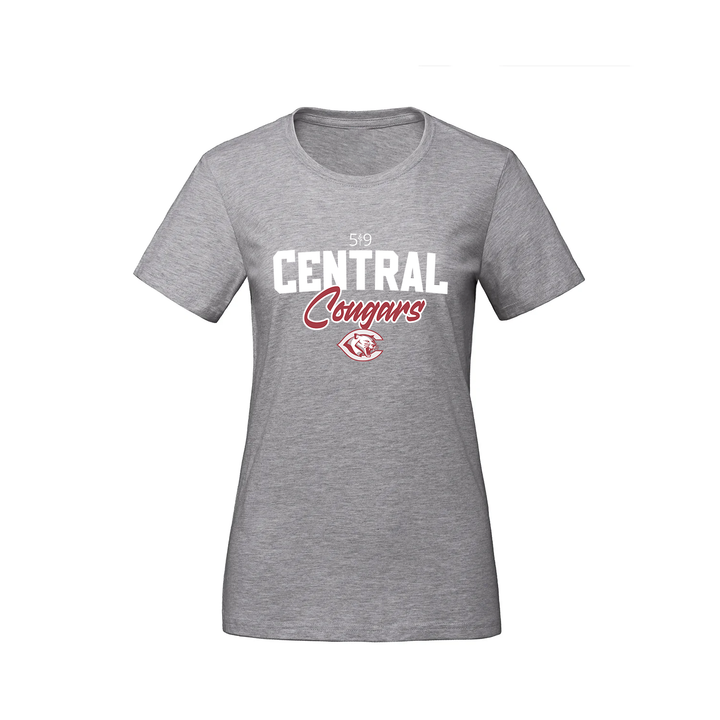 CENTRAL COUGARS TEE (WOMENS)