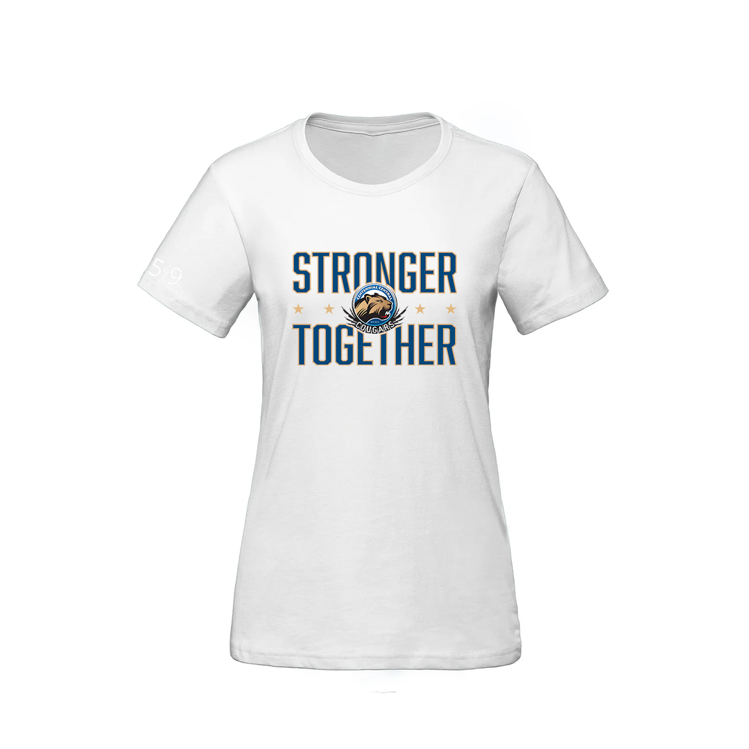 CENTENNIAL CENTRAL STRONGER TOGETHER TEE (WOMENS)