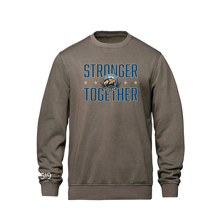CENTENNIAL CENTRAL STRONGER TOGETHER RETRO CREW (UNISEX)