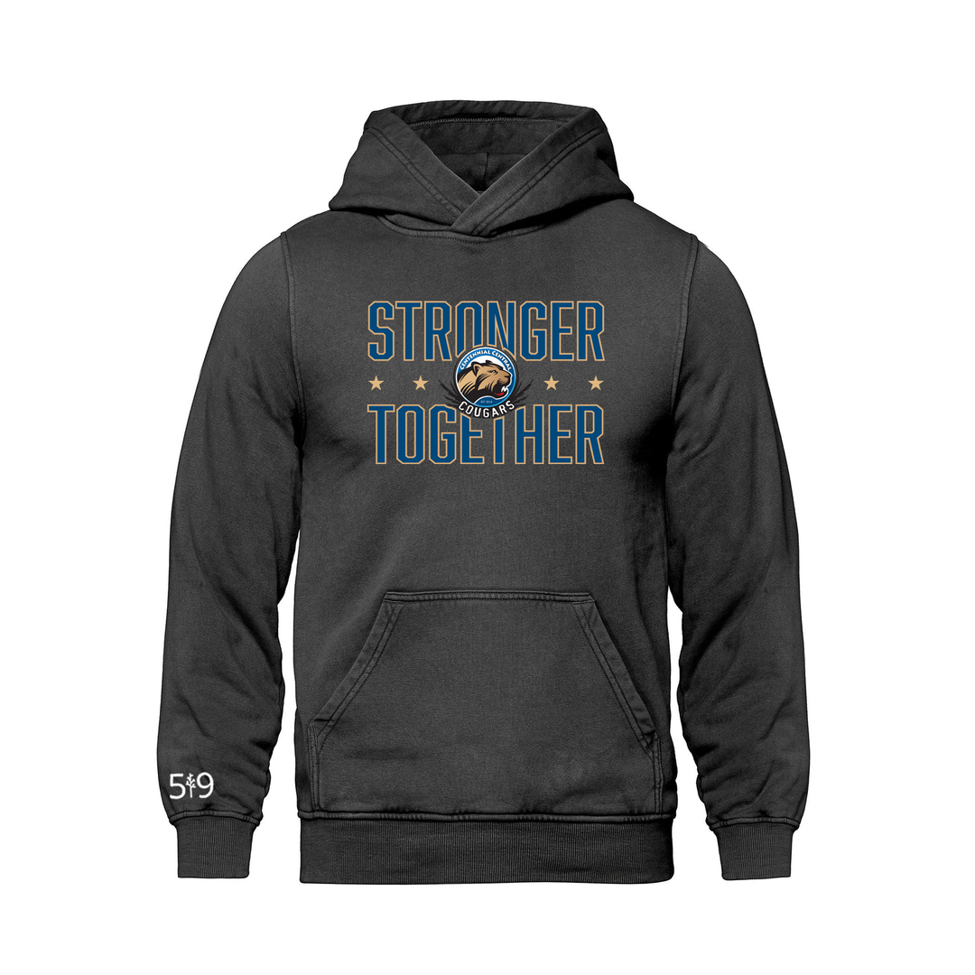 CENTENNIAL CENTRAL STRONGER TOGETHER RETRO HOODIE (UNISEX)