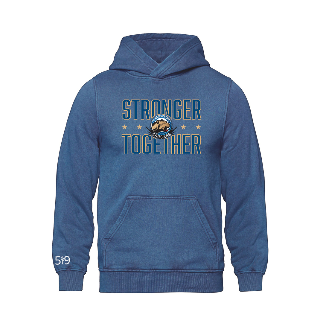 CENTENNIAL CENTRAL STRONGER TOGETHER RETRO HOODIE (UNISEX)