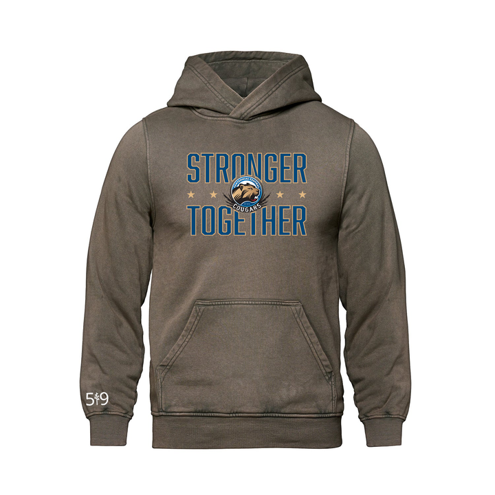 CENTENNIAL CENTRAL STRONGER TOGETHER RETRO HOODIE (UNISEX)