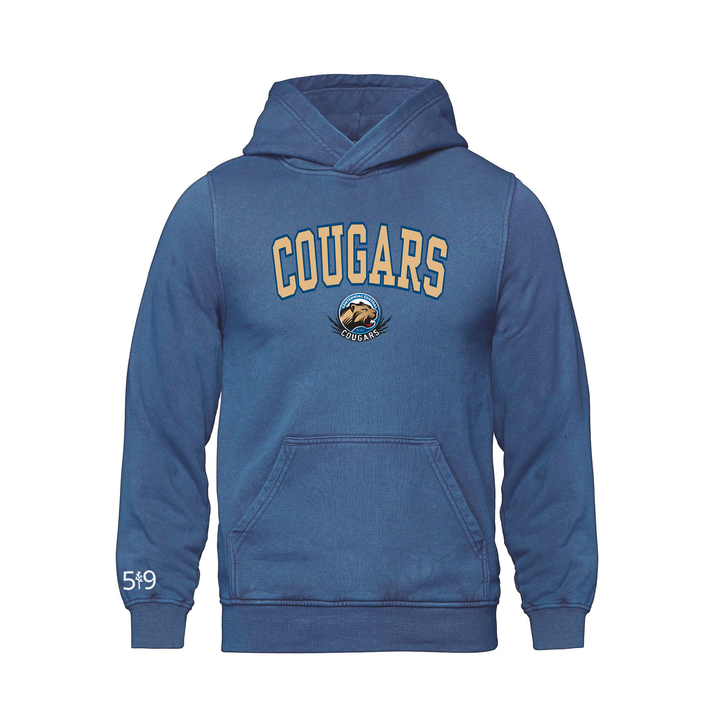 COUGARS VARSITY RETRO HOODIE (UNISEX)
