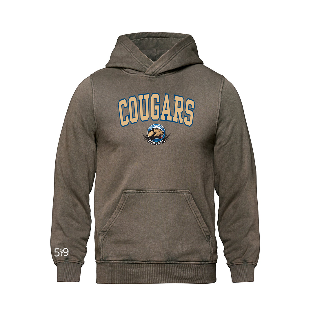 COUGARS VARSITY RETRO HOODIE (UNISEX)