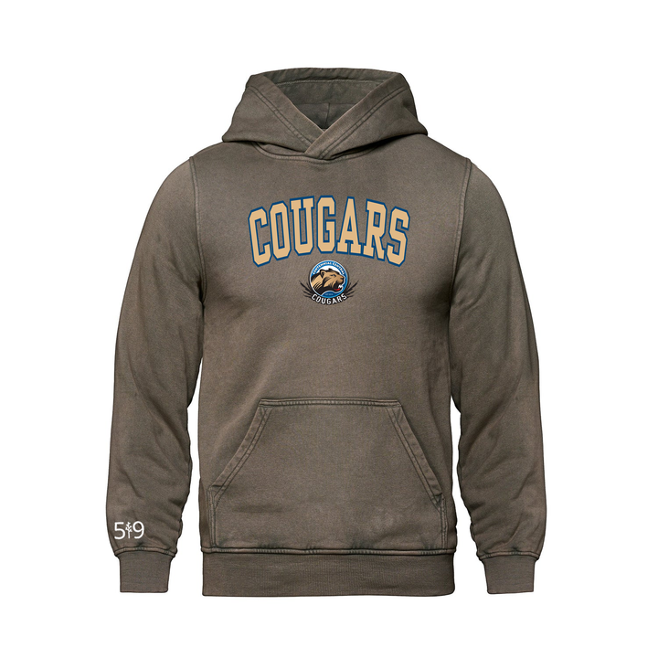 COUGARS VARSITY RETRO HOODIE (UNISEX)