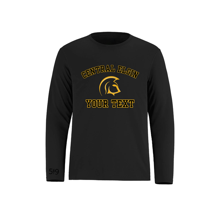 CENTRAL ELGIN CUSTOMIZABLE ATHLETIC LONG SLEEVE (UNISEX)