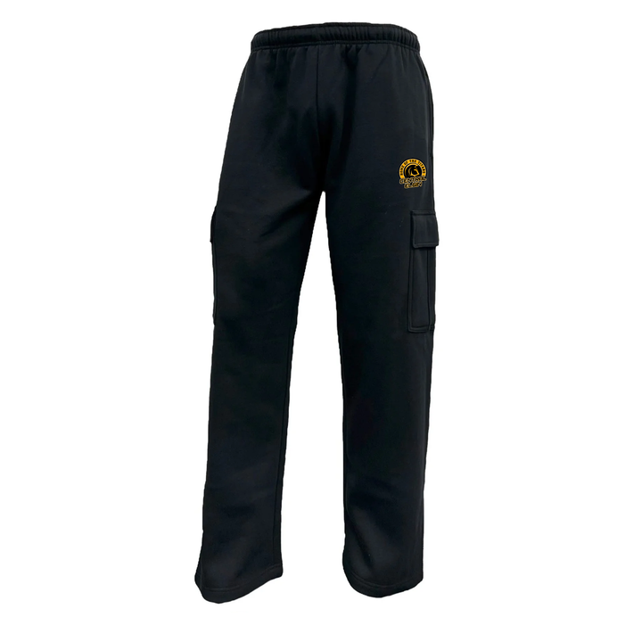 CENTRAL ELGIN EMBROIDERED CARGO SWEATPANTS (UNISEX)