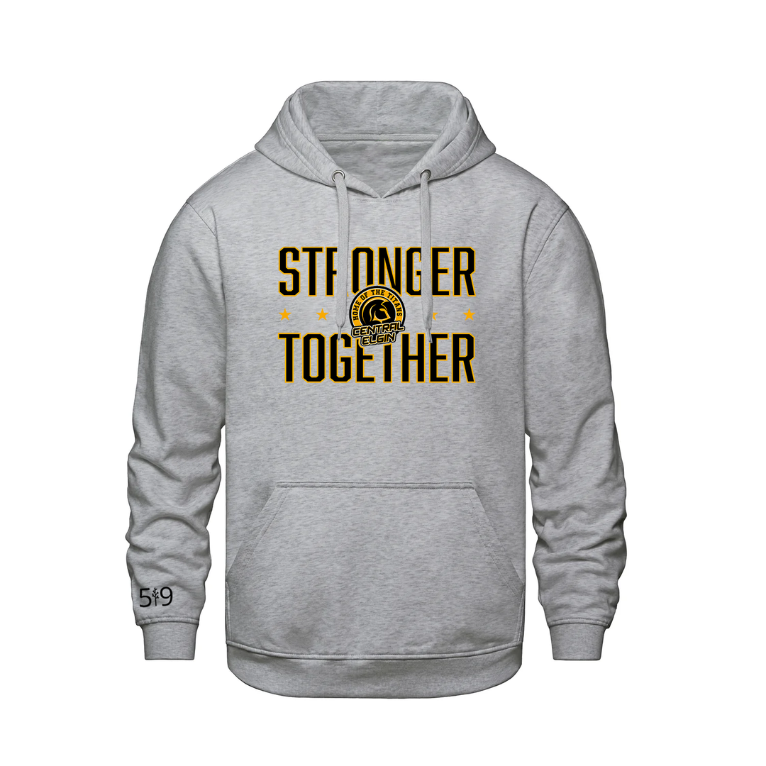 CENTRAL ELGIN STRONGER TOGETHER HOODIE (UNISEX)