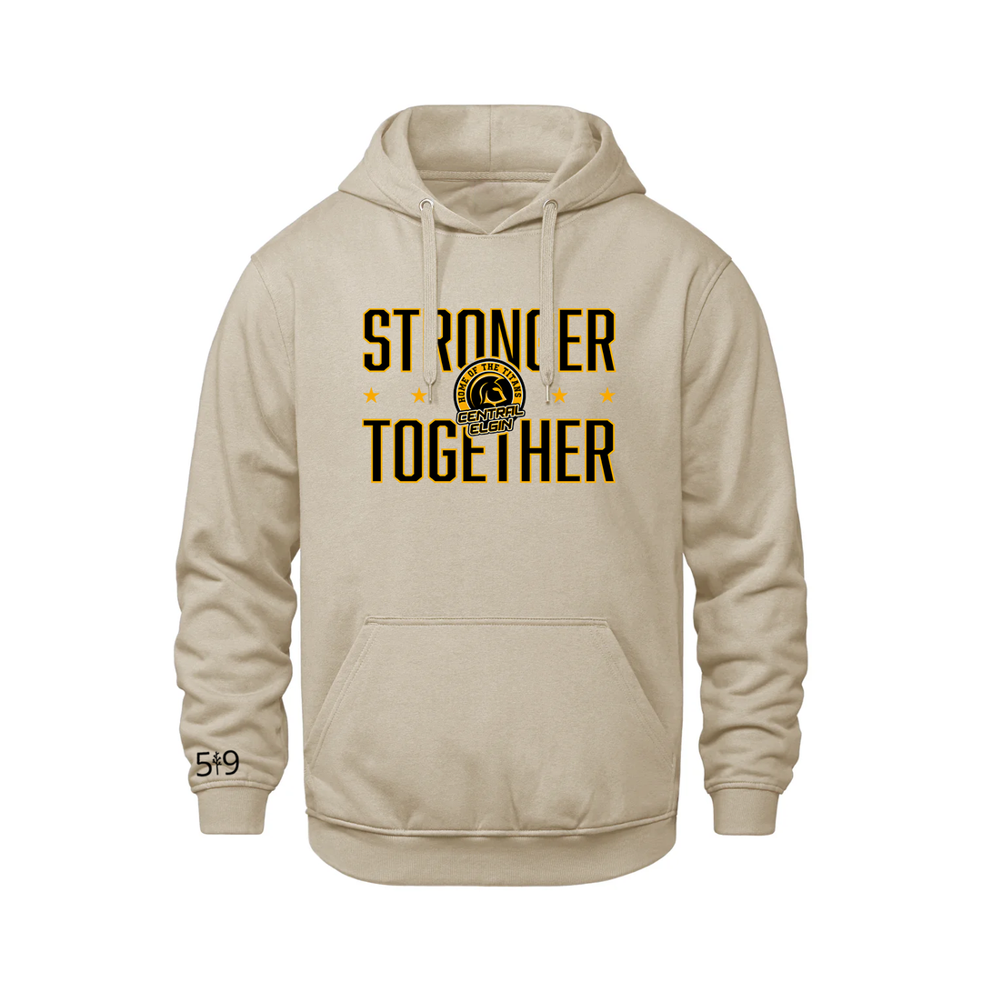 CENTRAL ELGIN STRONGER TOGETHER HOODIE (UNISEX)