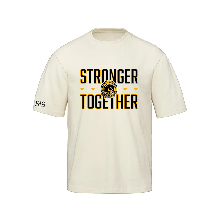 CENTRAL ELGIN STRONGER TOGETHER OVERSIZED TEE (UNISEX)