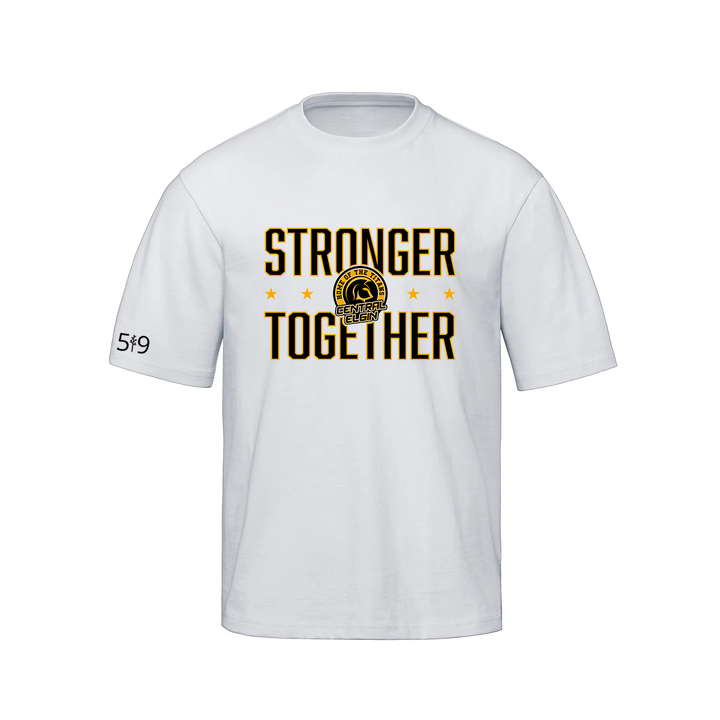 CENTRAL ELGIN STRONGER TOGETHER OVERSIZED TEE (UNISEX)