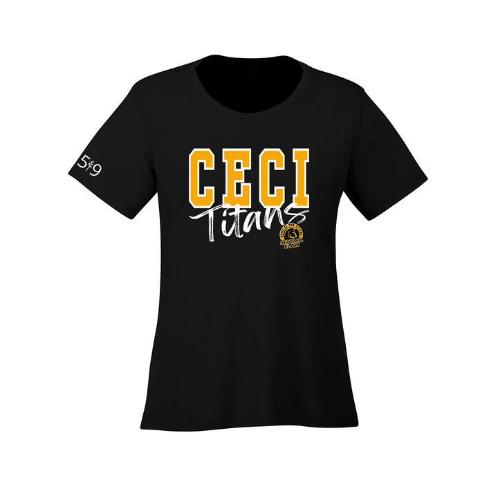 CECI TITANS SIGNATURE ATHLETIC TEE (WOMENS)