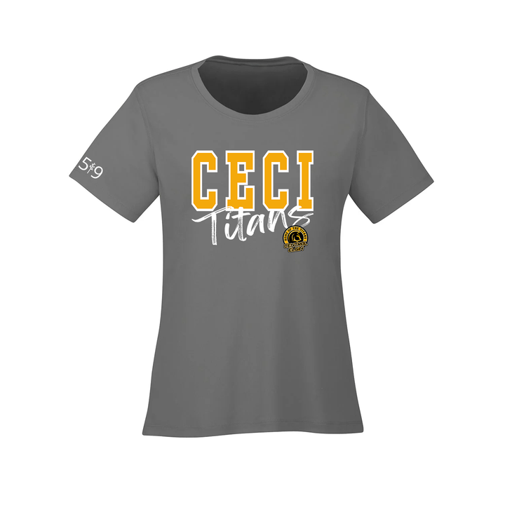 CECI TITANS SIGNATURE ATHLETIC TEE (WOMENS)