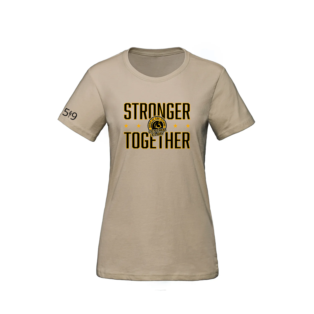 CENTRAL ELGIN STRONGER TOGETHER TEE (WOMENS)